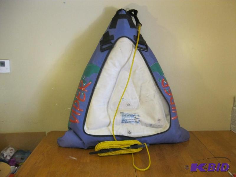 lot 53 image: Good Quality Ski Boat Tube And Tow Rope....