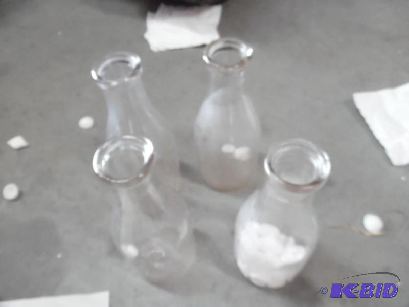 milk bottles