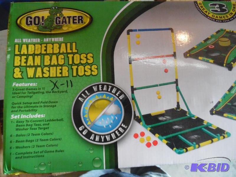 Ladderball, Bean bag toss &amp Washer Toss -...