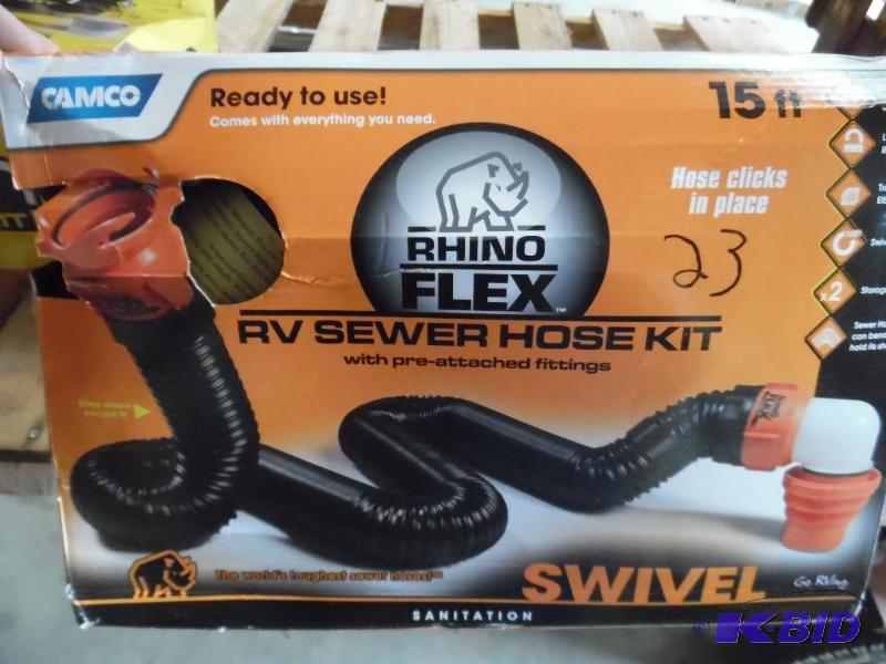 RV sewer hose kit