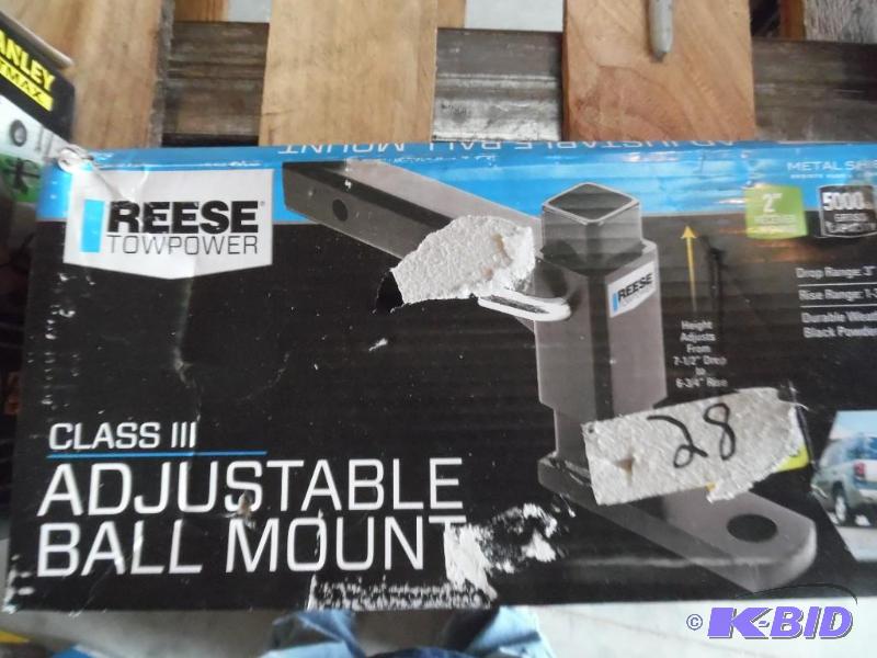 adjustable ball mount