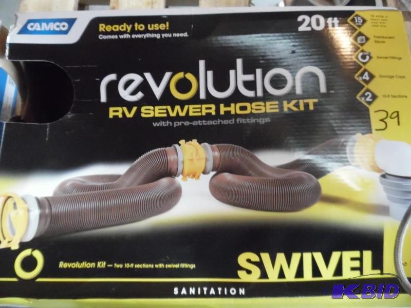 RV sewer hose kit
