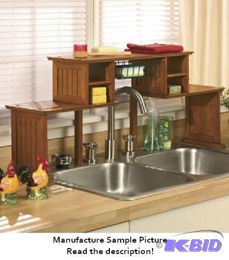 Over the Sink Shelf - Oak -&nbspCreates inst...