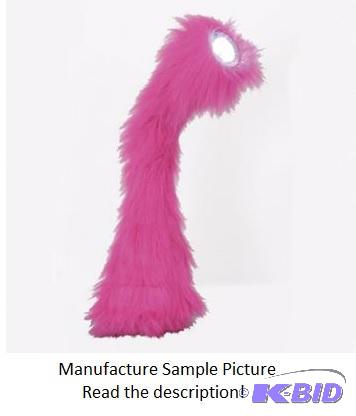 Nessie Lamp -&nbspA shaggy faux fur decorate...