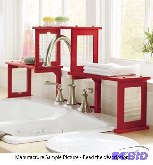 Two Tier Over the Sink Shelf - Delicious Red ...