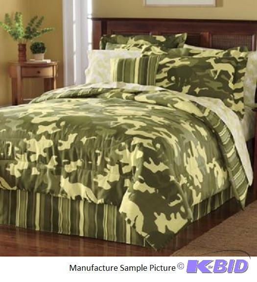 Camouflage Comforter - Full -&nbspQuilted, r...