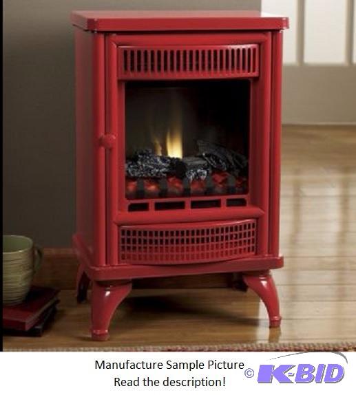 Electric Fireplace Stove - Red Reminder of da...