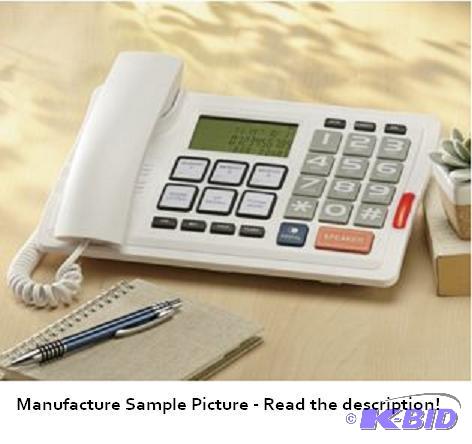 lot 18 image: Corded Big Button Phone with Amplification - ...