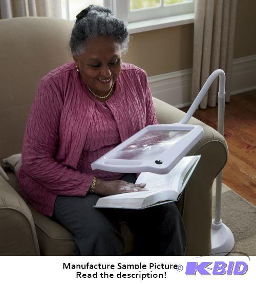lot 21 image: Full Page Magnifier - This hands-free Full-Pa...