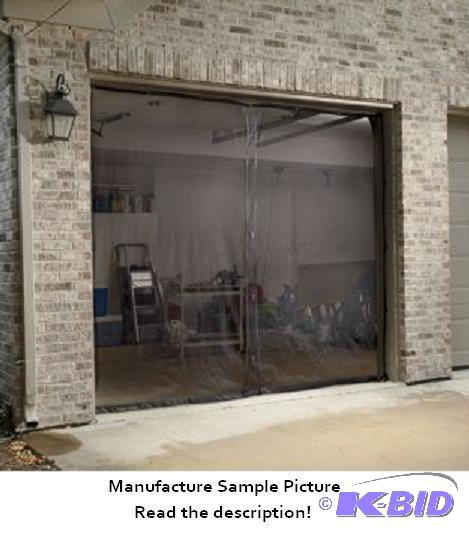 lot 29 image: Single Car Garage Door Screen - The curtains ...