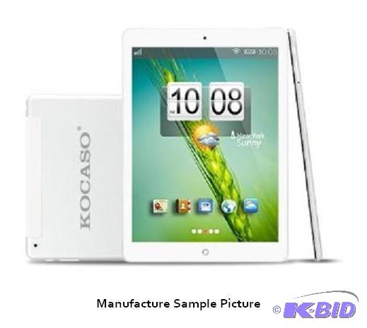 lot 3 image: Kocaso White 9.7inch Screen Android 4.4 Table...