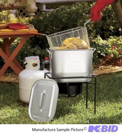 lot 37 image: King Kooker&nbspOutdoor Deep Fryer System - ...