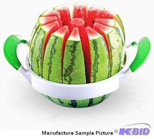 lot 43 image: Everyday Gourmet Watermelon Slicer - White an...