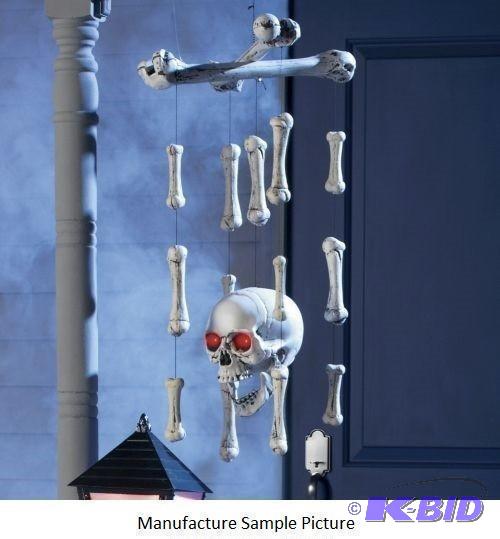 lot 49 image: Skull and Crossbones Windchime - Make horribl...