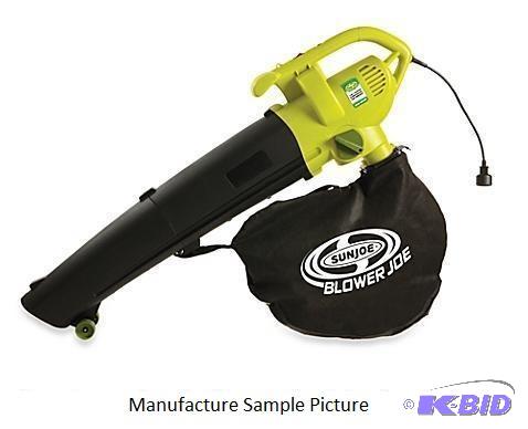 lot 57 image: Sunjoe Blower Joe Electric 3 in 1 Blower - Po...