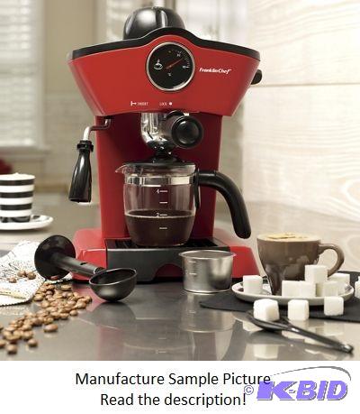 lot 59 image: Franklin Chef Deluxe Steam EspressoCappuccin...