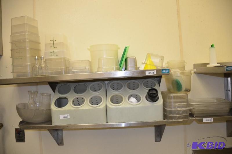 lot 123 image: Large lot of silverware holders, plastic hold...