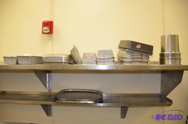 lot 125 image: Large lot of Stainless Steel Cooking items in...