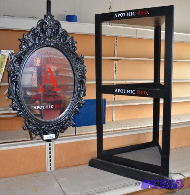 lot 156 image: Apothic Red Advertising Sign 17x28", 23x...