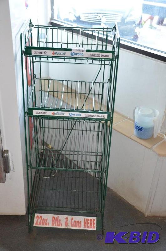 lot 176 image: Green Display Rack....