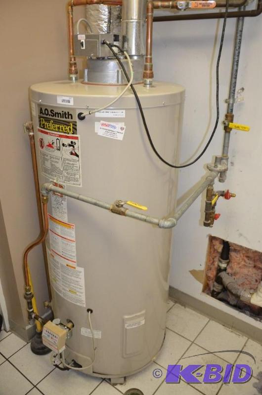 lot 177 image: A. O. Smith Preferred Commercial Water Heater...