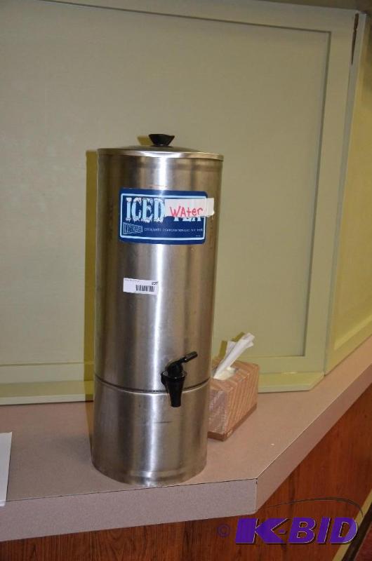 lot 207 image: Stainless steel&nbspIced teawater dispense...