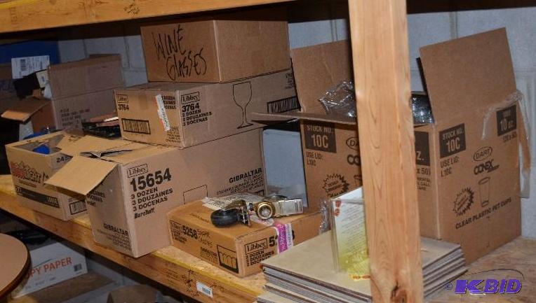 lot 240 image: Items on 1 Shelf Contents of shelf including...