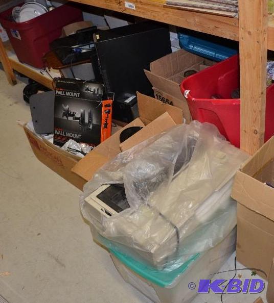 lot 241 image: Contents of 1 shelf and &nbspfloor Wall mou...