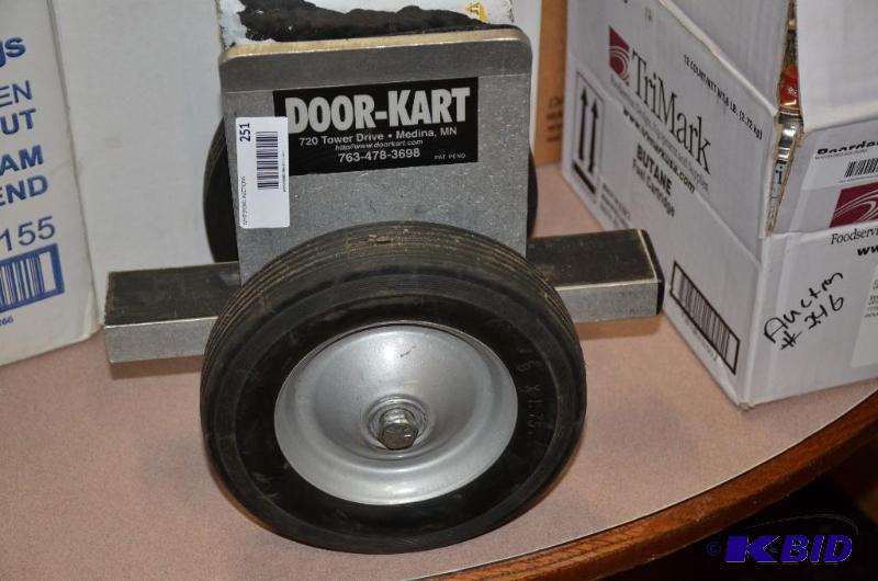 lot 251 image: &nbspDoor-Kart is a commercial door dolly us...