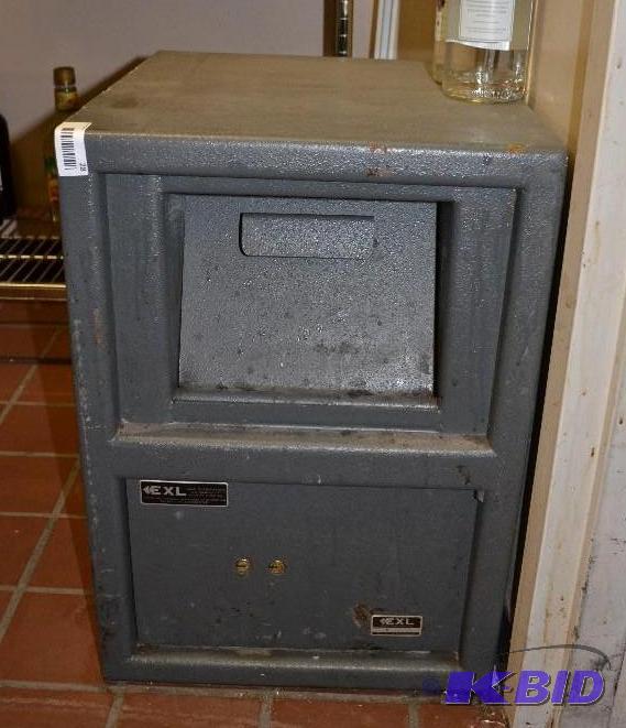 lot 28 image: EXL Safe  19x17x24 We have the key....