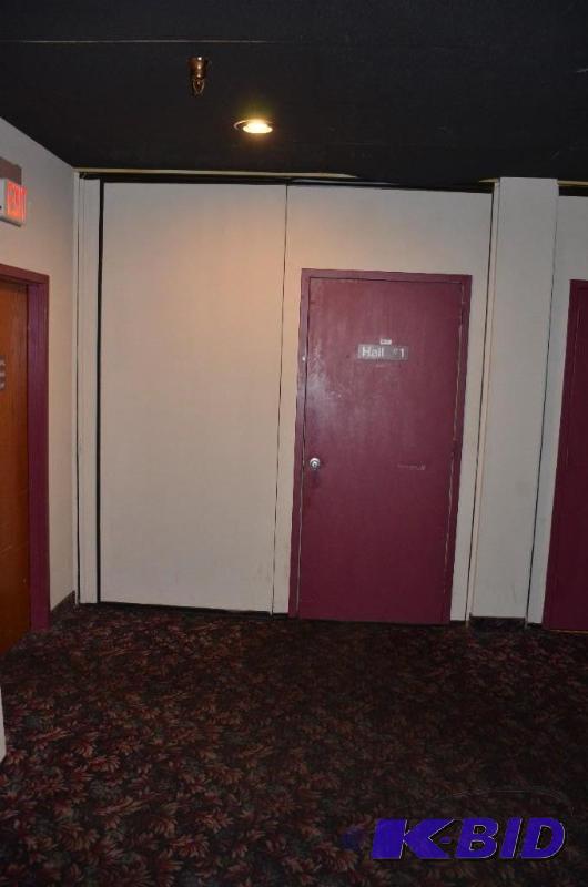 lot 293B image: wall divider and door (98&quotx107"), (...