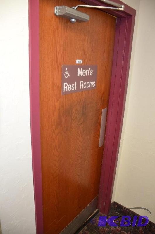 lot 294 image: 2 wood doors Warnock Hersey 20 minute rated f...