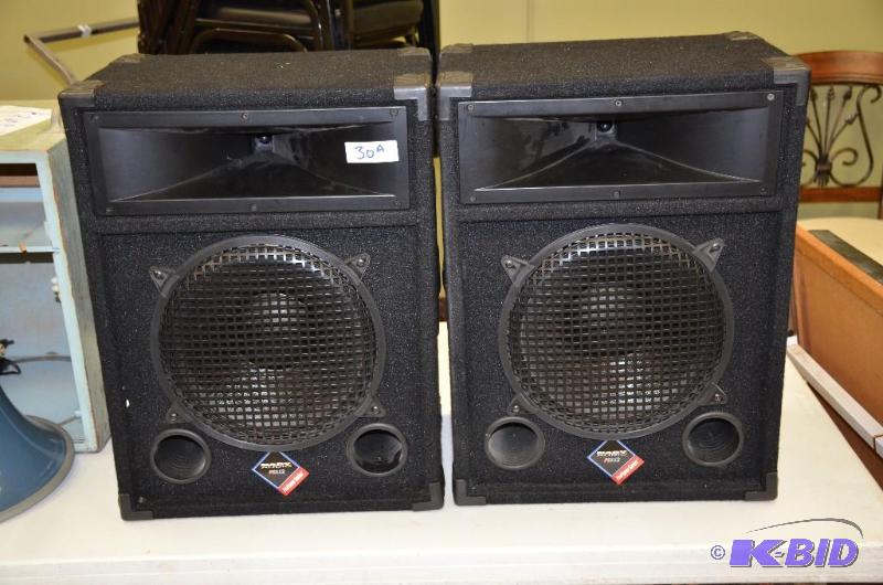 lot 30A image: 2  Nady audio pro power series Model ps112 sp...