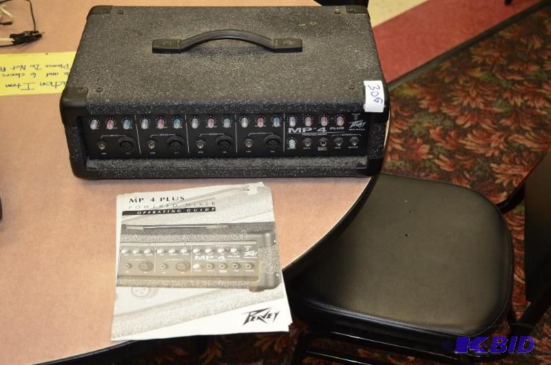 lot 30G image: Peavey MP 4 plus Powered Mixer ...