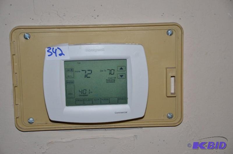 lot 342 image: Honeywell Digital Thermostat commercial grade...