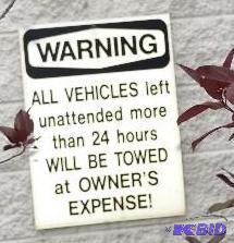lot 353 image: All metal signs attached to the outside of bu...