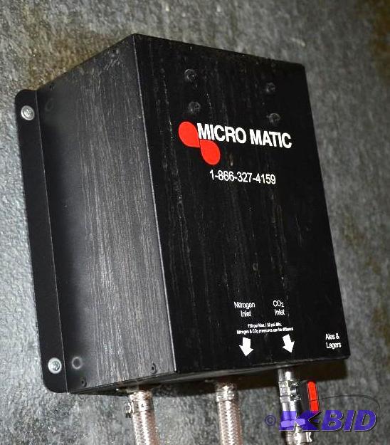 lot 372 image: Two metal cylinders for compressed nitrogen a...