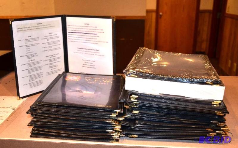 lot 374 image: 50 plus restaurant menus. Some are brand new....