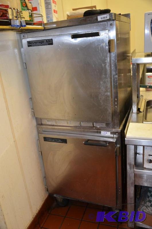 lot 43 image: Beverage Air Commercial Refrigerator Only, mo...