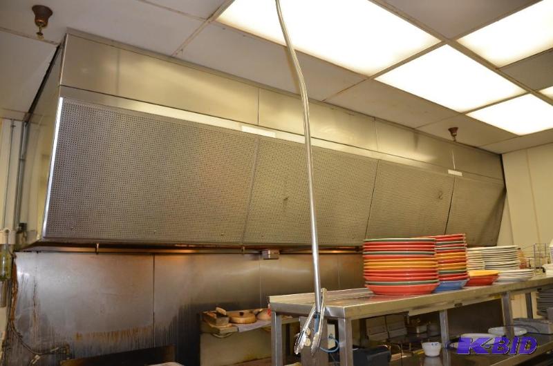 lot 49 image: Complete Kitchen Grease Exhaust Vent System H...
