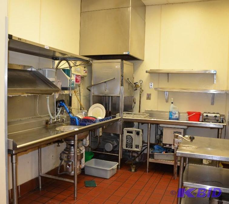 lot 50 image: Hobart High Temp Commercial Dishwasher Model ...