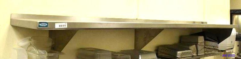 lot 82 image: Preferred Sheet Metal Stainless Steel Shelf a...