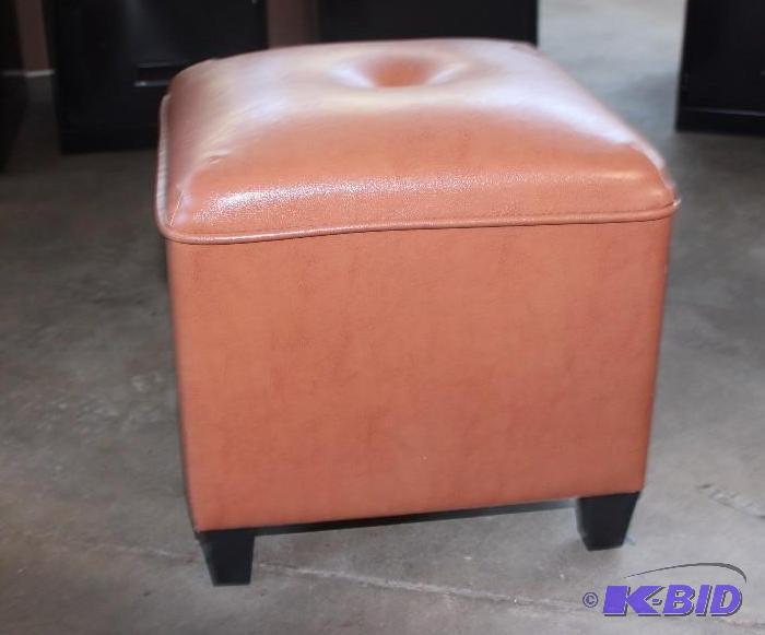 Tan Footstool