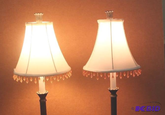 2 End Table Lamps