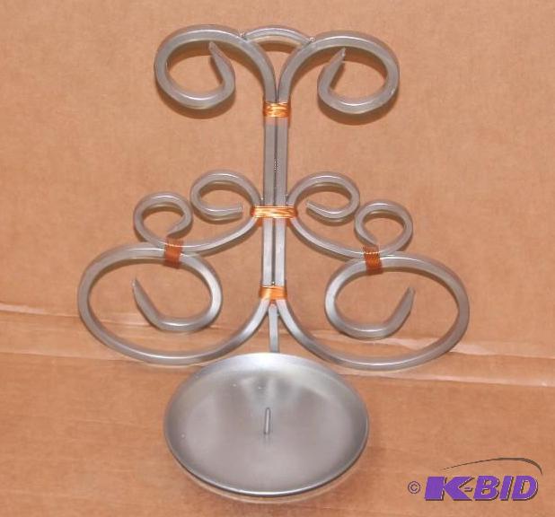 Pewter Wall Hanging Votive Candle Holder