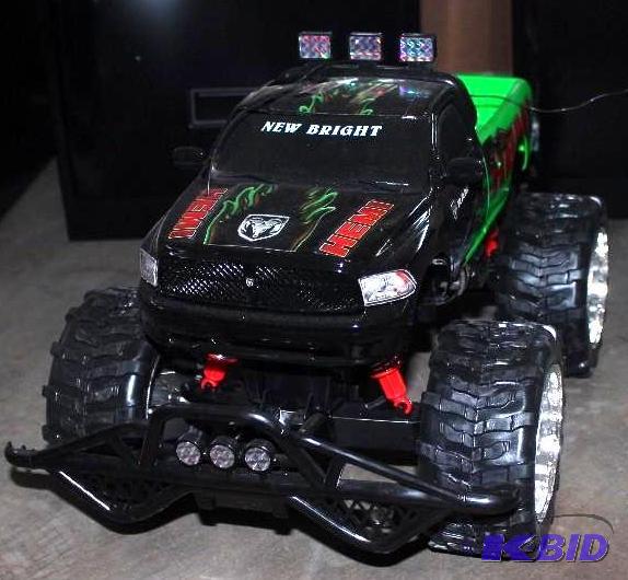 Green RC Mud Truck