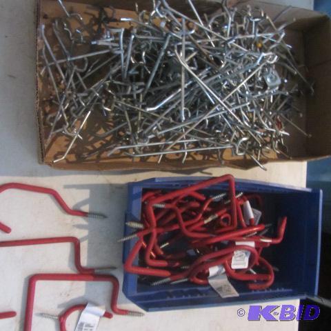 Pegboard Hooks, Rubber Coated Hooks