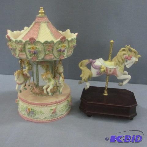 Carousel and Horses