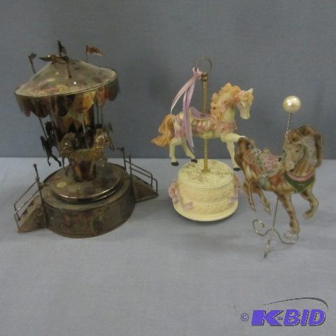 Carousel and Horses