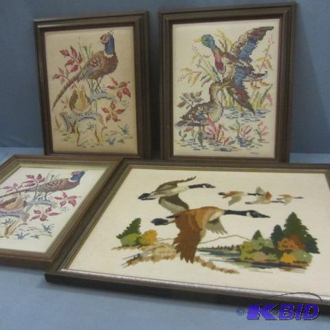 Framed Needlepoint